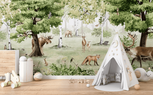 Creating Magical Environments: Wallpaper for Children's Rooms